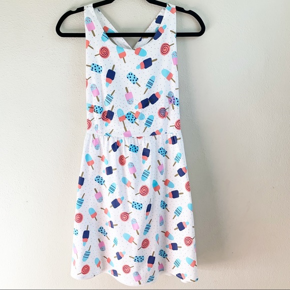 Traka Barraka Dresses & Skirts - Traka Barraka Popsicle Novelty Print Dress